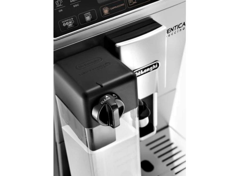 DeLonghi Autentica Cappuccino ETAM 29.660.SB | Kaffeevollautomat | Soft Touch Buttons | Latte Crema System | 15 bar | Farbe: Silber/Schwarz DeLonghi Autentica Cappuccino ETAM 29.660.SB | Kaffeevollautomat | Soft Touch Buttons | Latte Crema System | 15 bar | Farbe: Silber/Schwarz